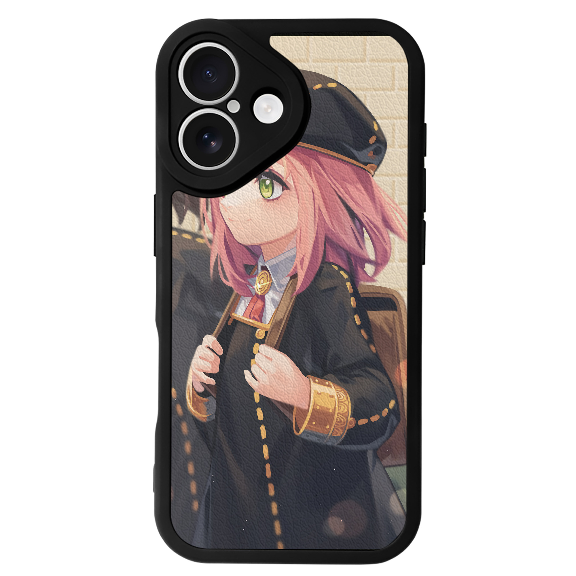 （画像用） SPY×FAMILY间谍家家酒 【iPhone 16シリーズ対応】シリコンスマホケース（レザー調） 材質：シリコン